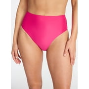 Time and Tru Women's High Rise Bikini Bottoms, Sizes XS-3X