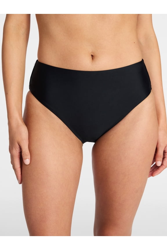 Women's Mid Rise Bikini Bottoms, Sizes XS-3X
