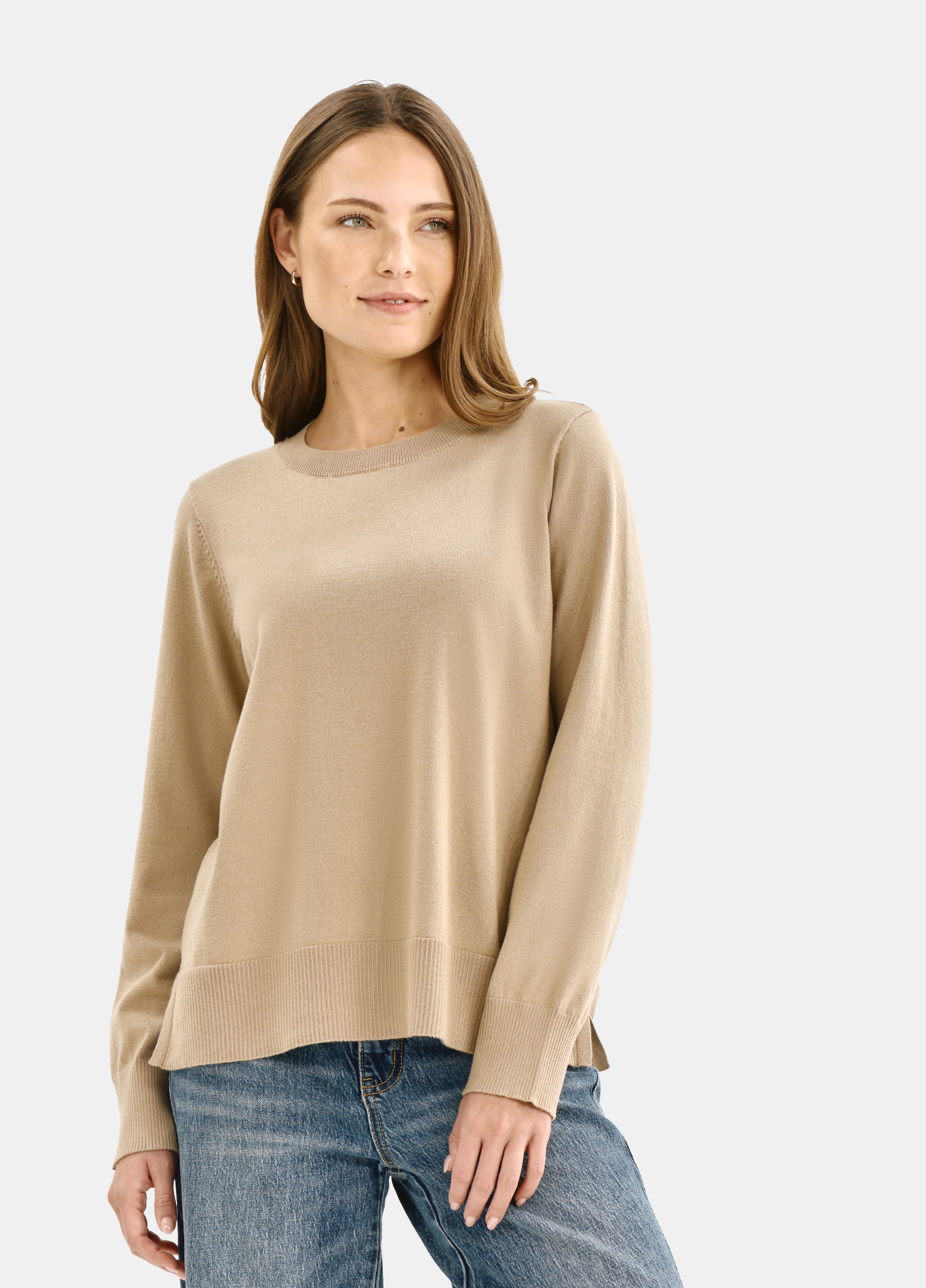 Time and Tru Women’s Fine Gauge Pullover Sweater, Lightweight, Sizes XS-XXXL