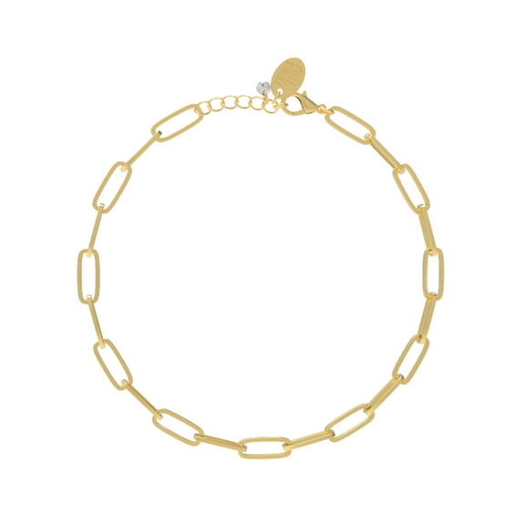 Time and Tru Goldtone Charm Chain Bracelet, 1 Piece