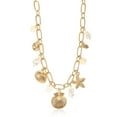 thumbnail image 1 of Time and Tru Goldtone Coastal Charm Necklace, 1 Piece, 1 of 4