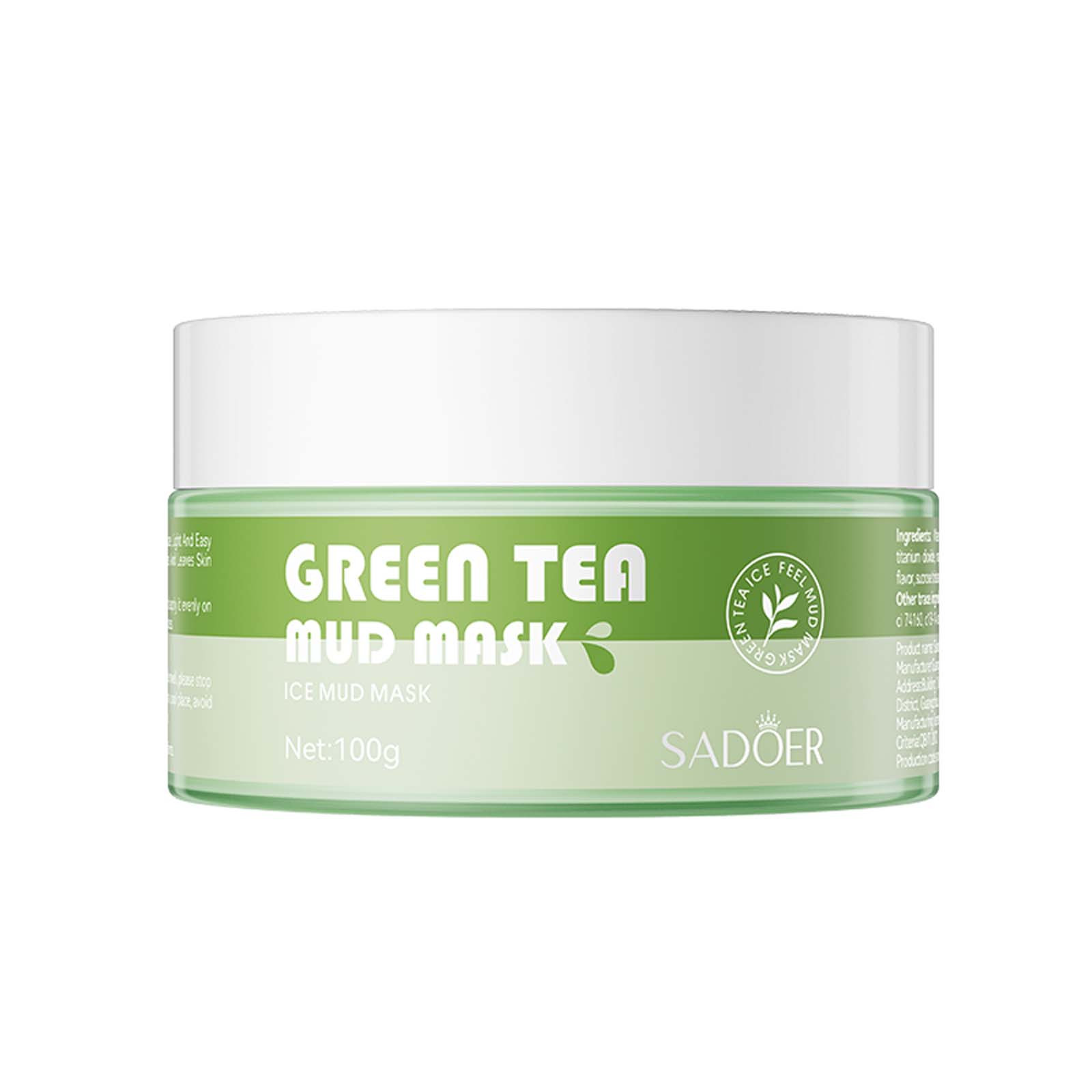 Time and Tru Green Tea Mud Mask Moisturizing, Oil Controlling, Acne