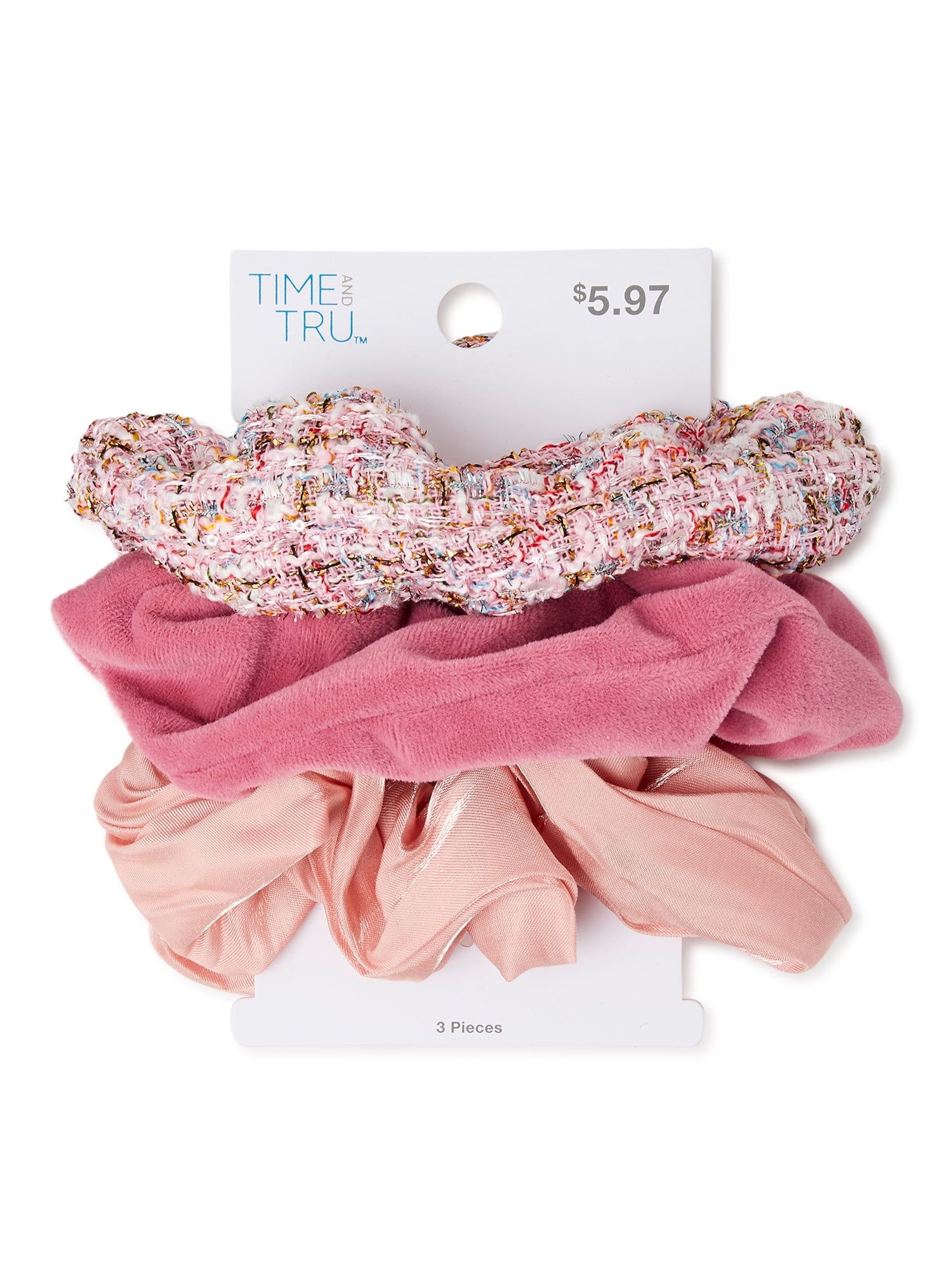 Time and Tru Hair Ties, 3Pack