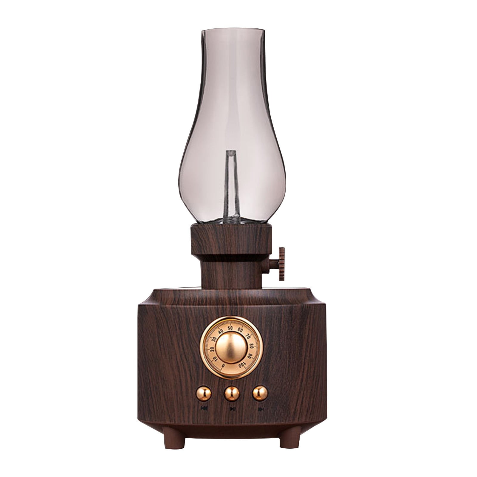 Time and Tru Kerosene Lamp Bluetooth Audio Vintage FM Wireless Radio