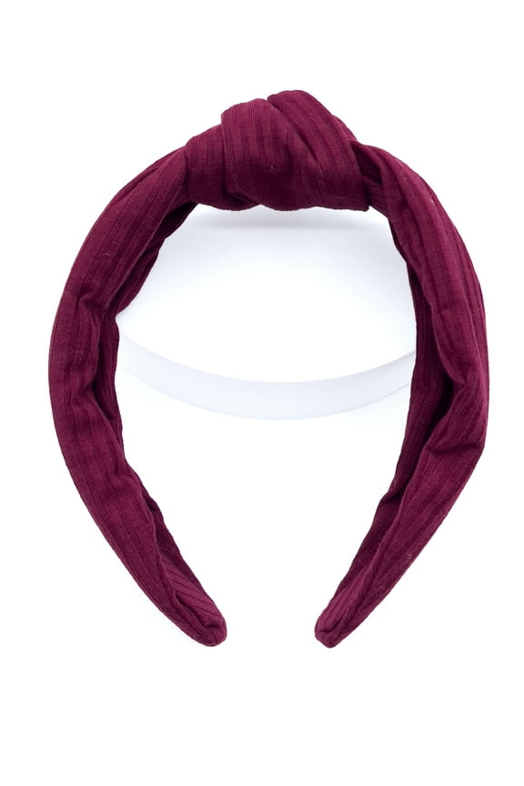 Knotted Headband, Red