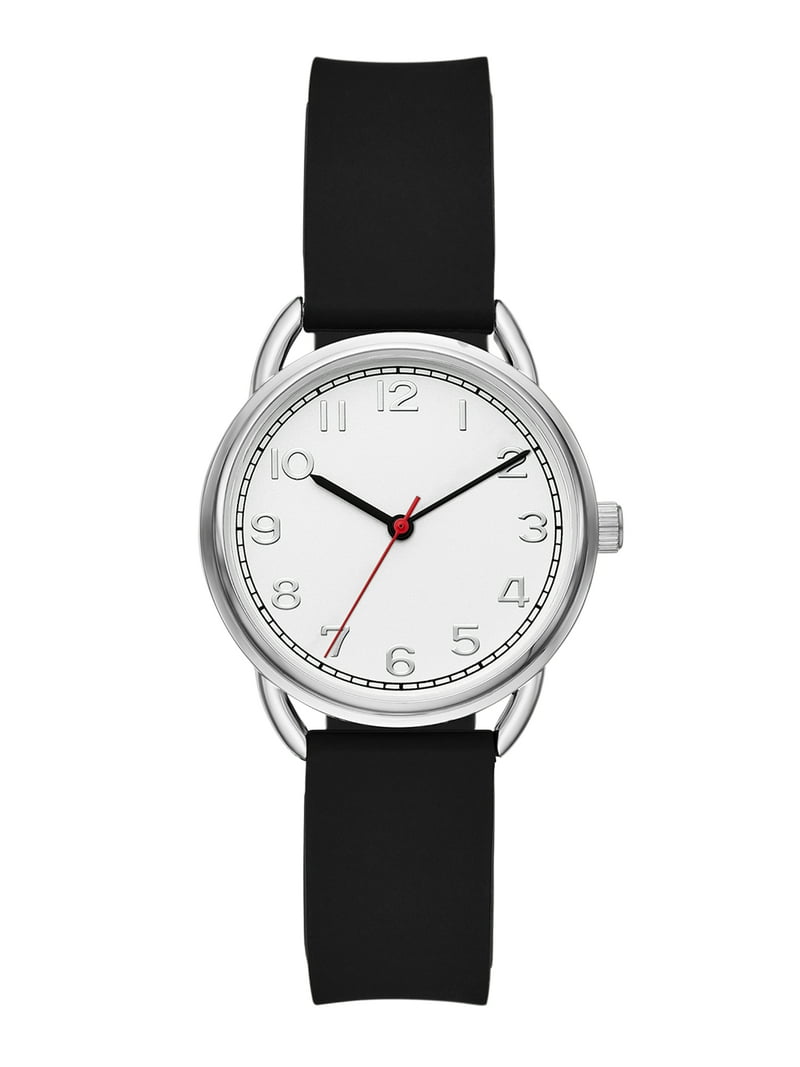 Time and Tru Ladies Watch, Silver Round Case, Easy to Read  display picture 2