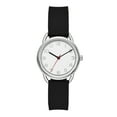 Time and Tru Ladies Watch, Silver Round Case, Easy to Read Dial, Quartz ...