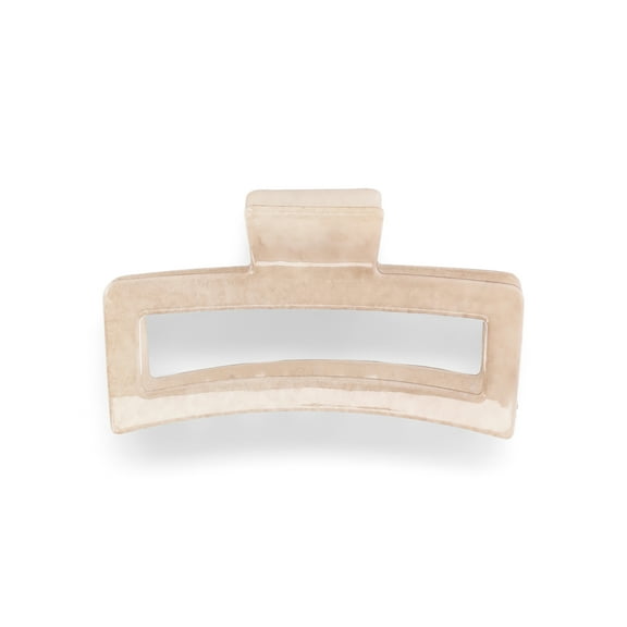 Time and Tru Large Claw Clip, Ivory
