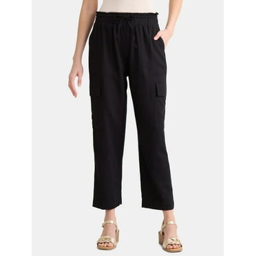 Time and Tru Linen Straight Pant, 27" Inseam, sizes XS-XXXL