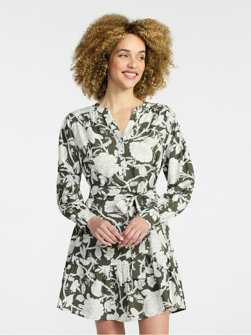 black maxi shirt dress Plus-Size Black Maxi Shirt Dress