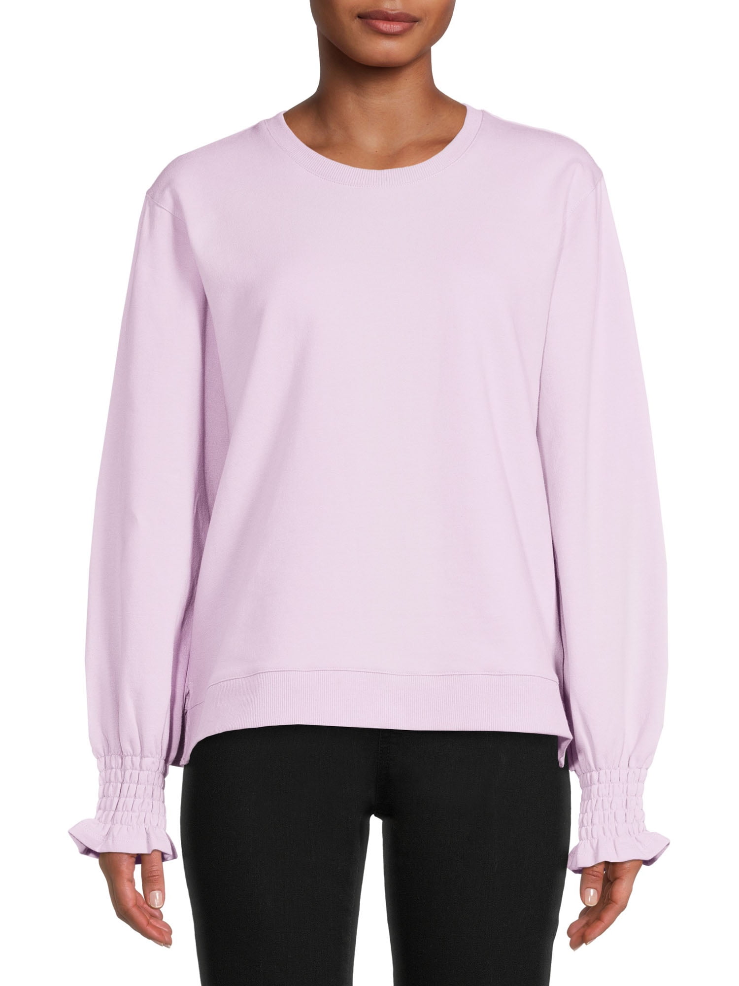 Anna-Kaci Men's Long Sleeve Pullover Crew Neck Top with Contrast Zipper Chest Pocket and Elastic Cuffs