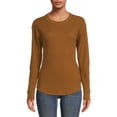 thumbnail image 1 of Time and Tru Long Sleeve Thermal Top (Women's), Size XL, 1 of 6