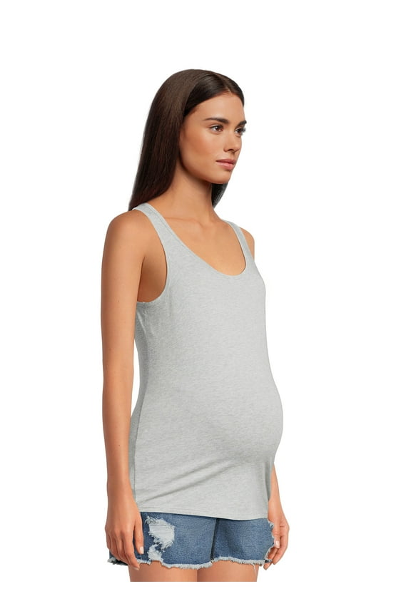 Maternity Essentials Non Shirred Tank, Sizes S-XXL