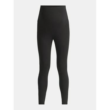 Time and Tru Women's Maternity Leggings, 27" Inseam, Sizes S-XXL