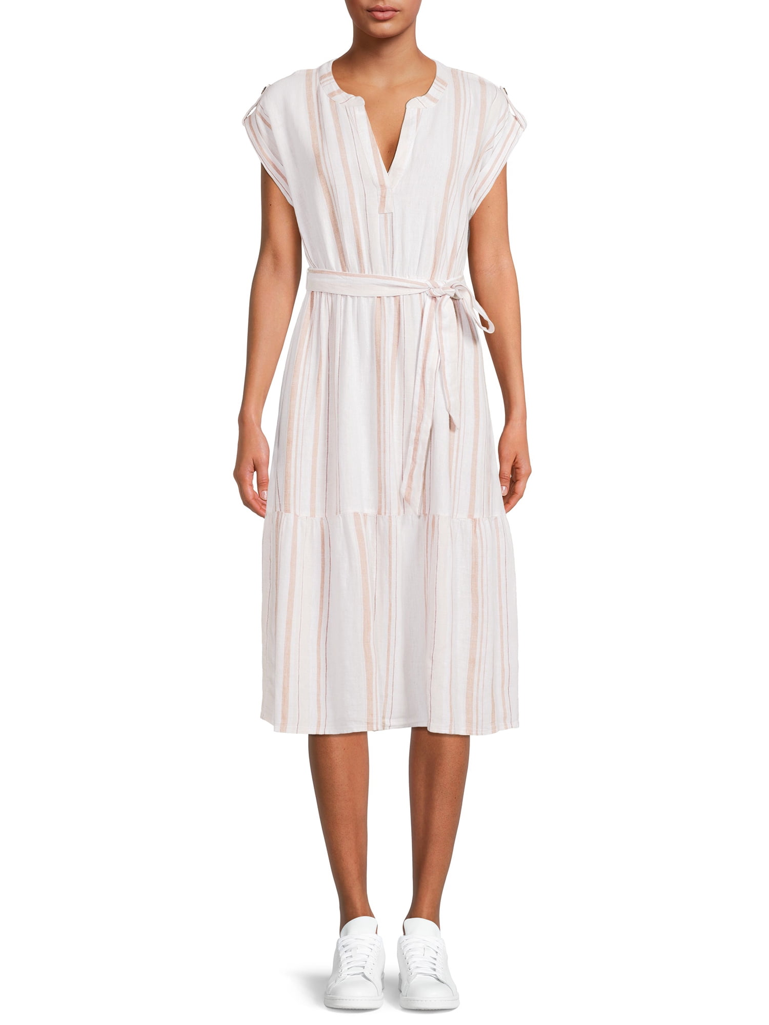 Time and Tru Maxi Mid-Length Sleeveless Dress (Women's), 1 Count, 1 Pack