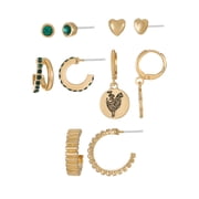 May Lily of the ValleyEarring Pack Goldtone