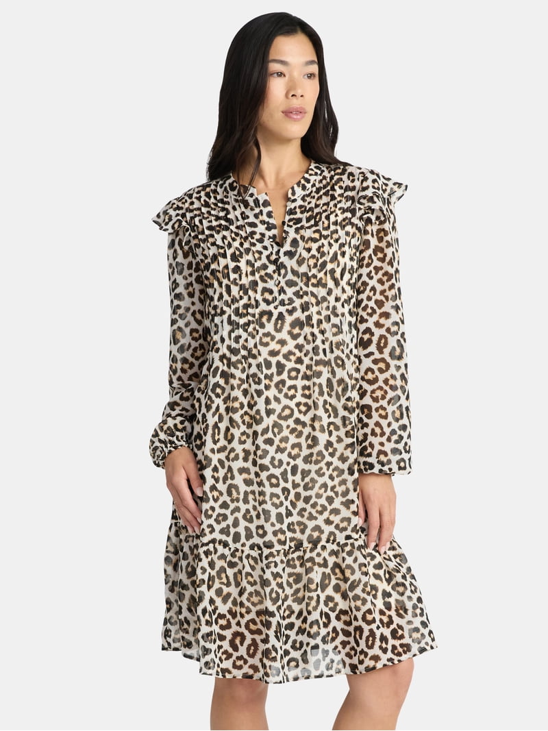 knee length dresses for ladies Paige Pintuck Dress main image 1