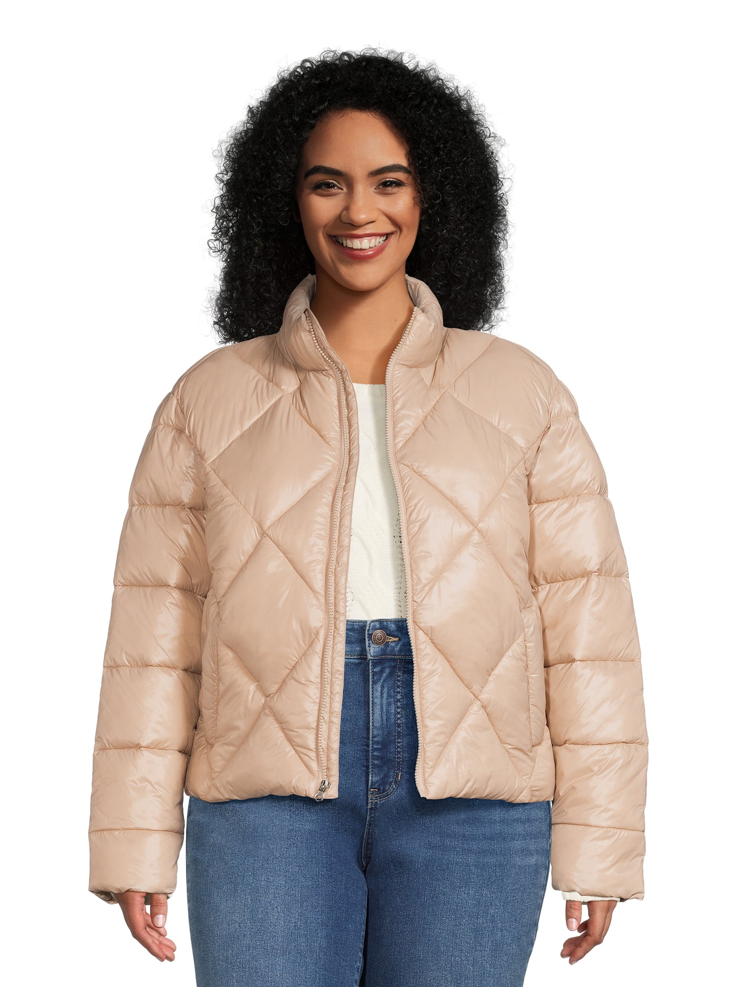 Quilted Puffer Jacket for Women