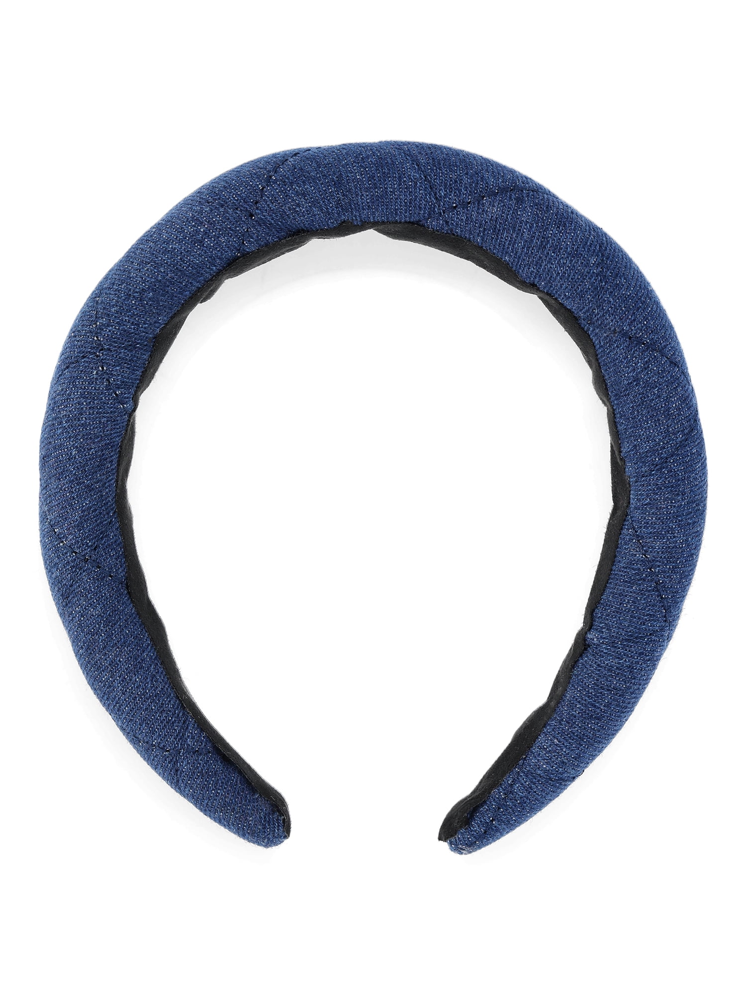Time and Tru Women’s Quilted Headband, Blue