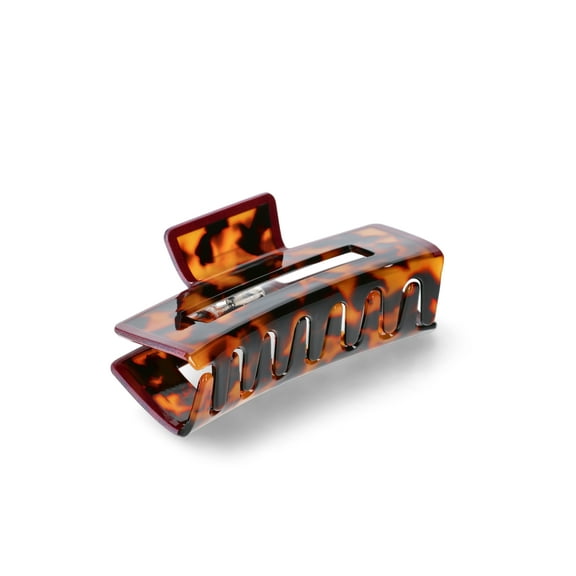 Time and Tru Rectangle Hair Claw, Tort