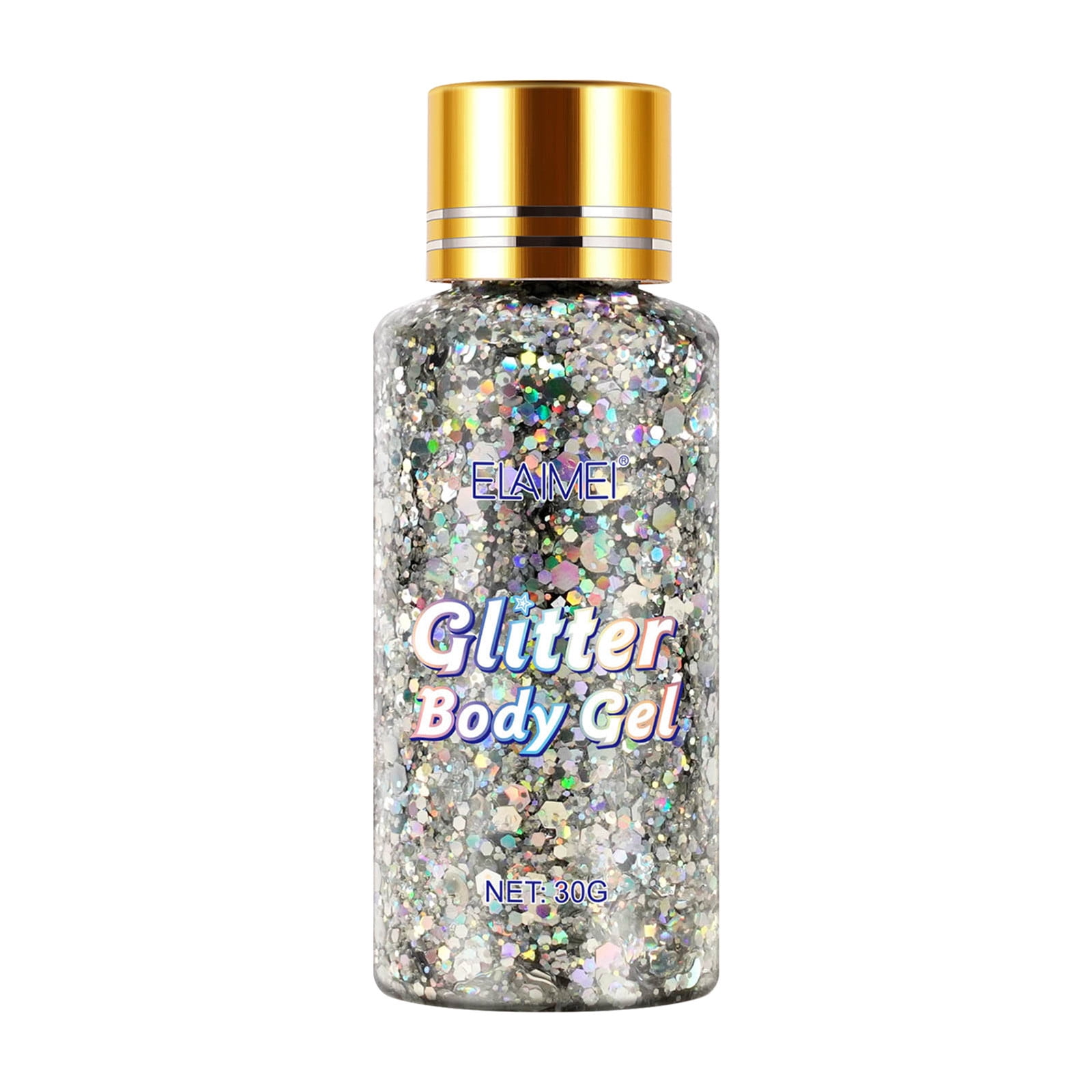 Time and Tru Sequin Glitter Gel Face And Body Makeup Sequin Gel Cream