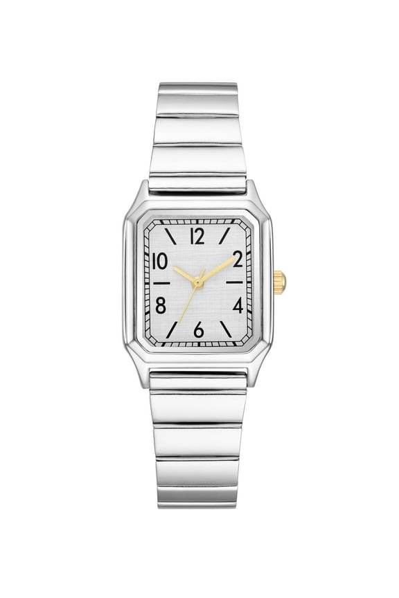 Silver Tone Analog Ladies Watch