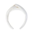 thumbnail image 1 of Time and Tru Women's Velvet Top Knot Hair Headband, Cream, 1 of 3