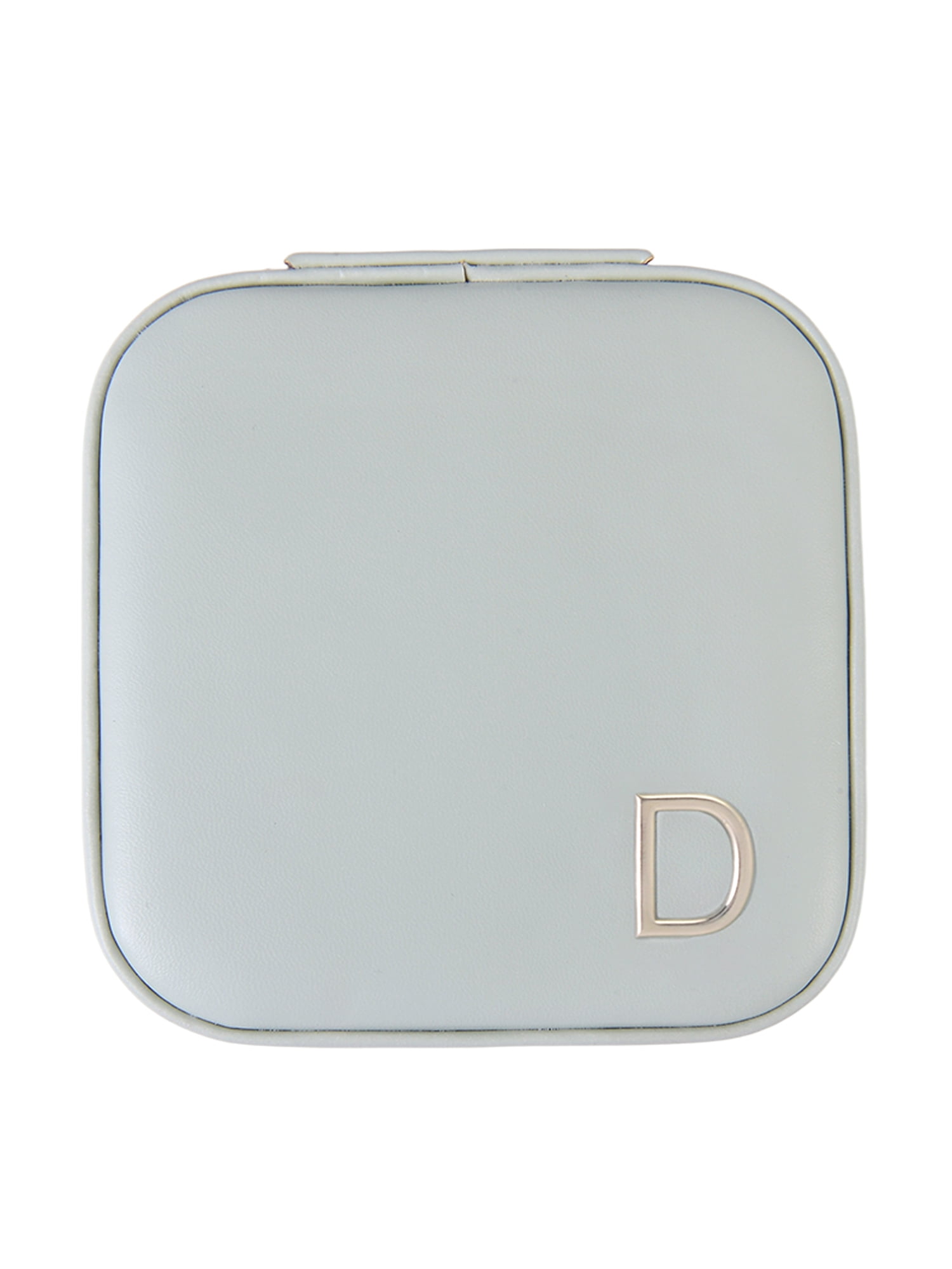 Time and Tru Square Sage Initial "D" Jewelry Organizer
