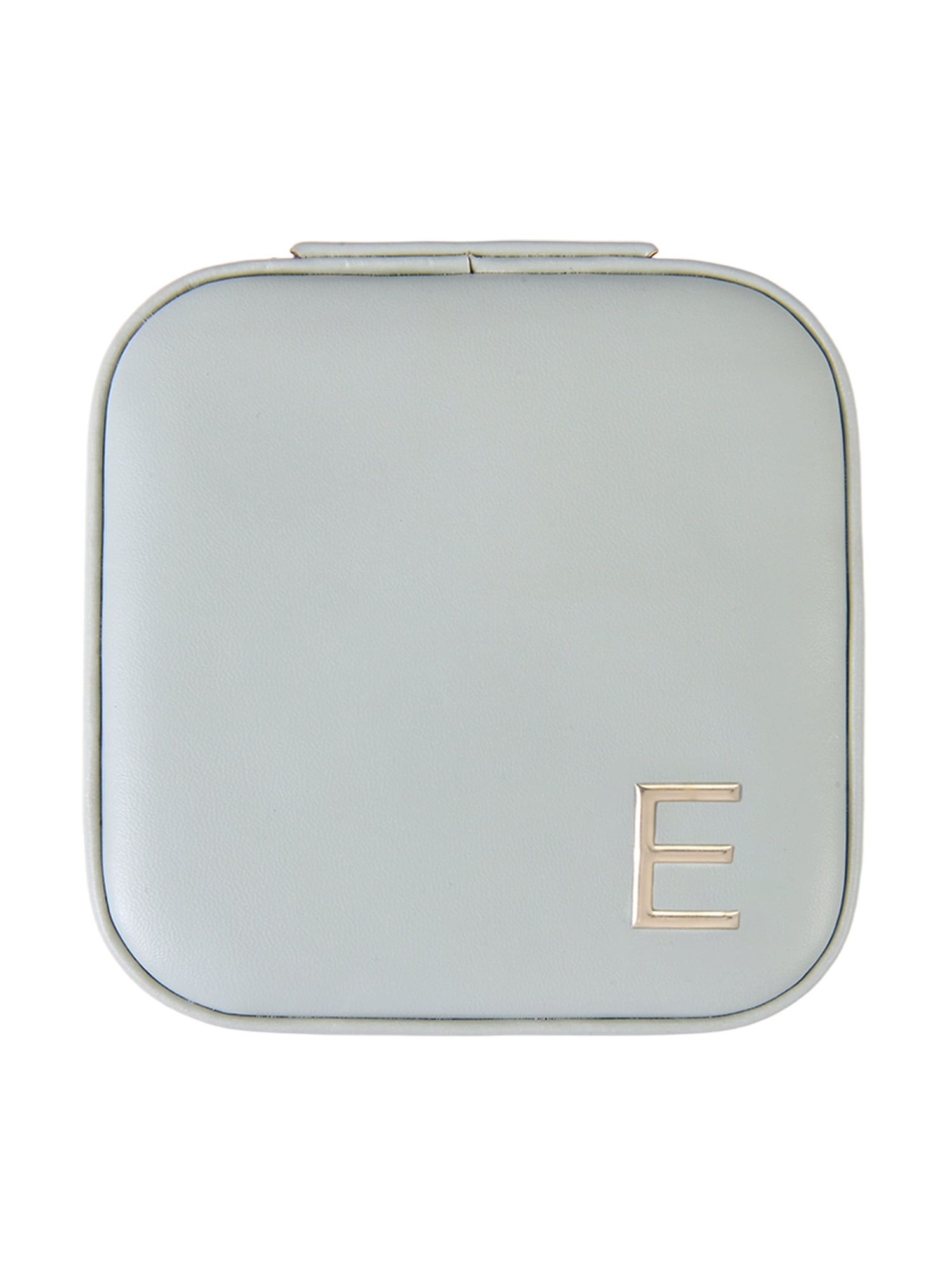 Time and Tru Square Sage Initial "E" Jewelry Organizer