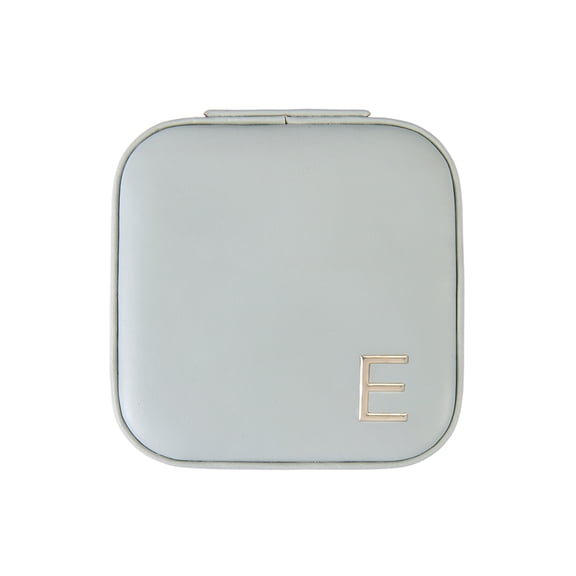Time and Tru Square Sage Initial "E" Jewelry Organizer