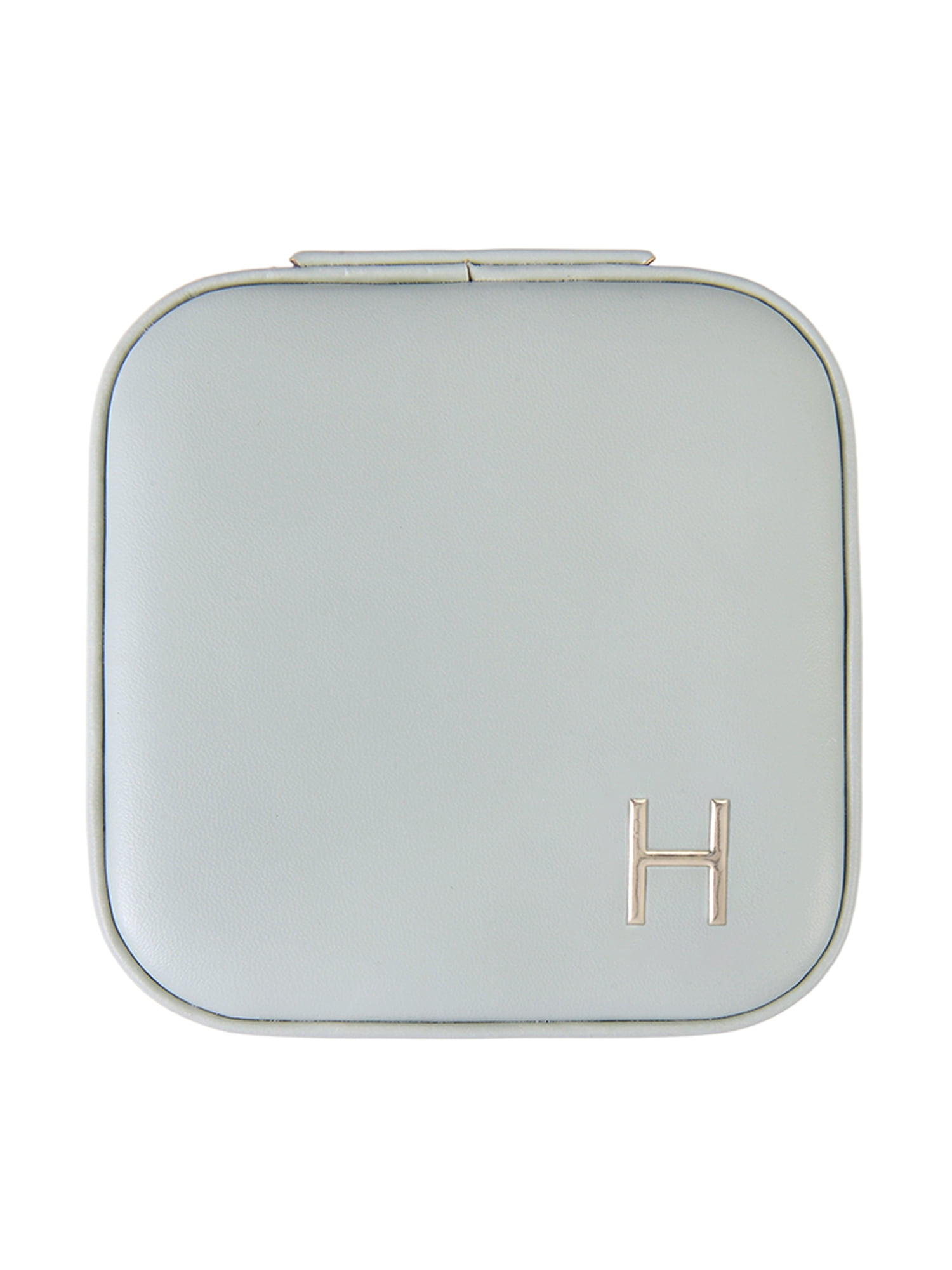 Time and Tru Square Sage Initial "H" Jewelry Organizer