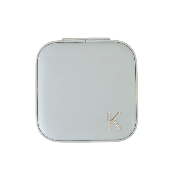 Time and Tru Square Sage Initial "K" Jewelry Organizer