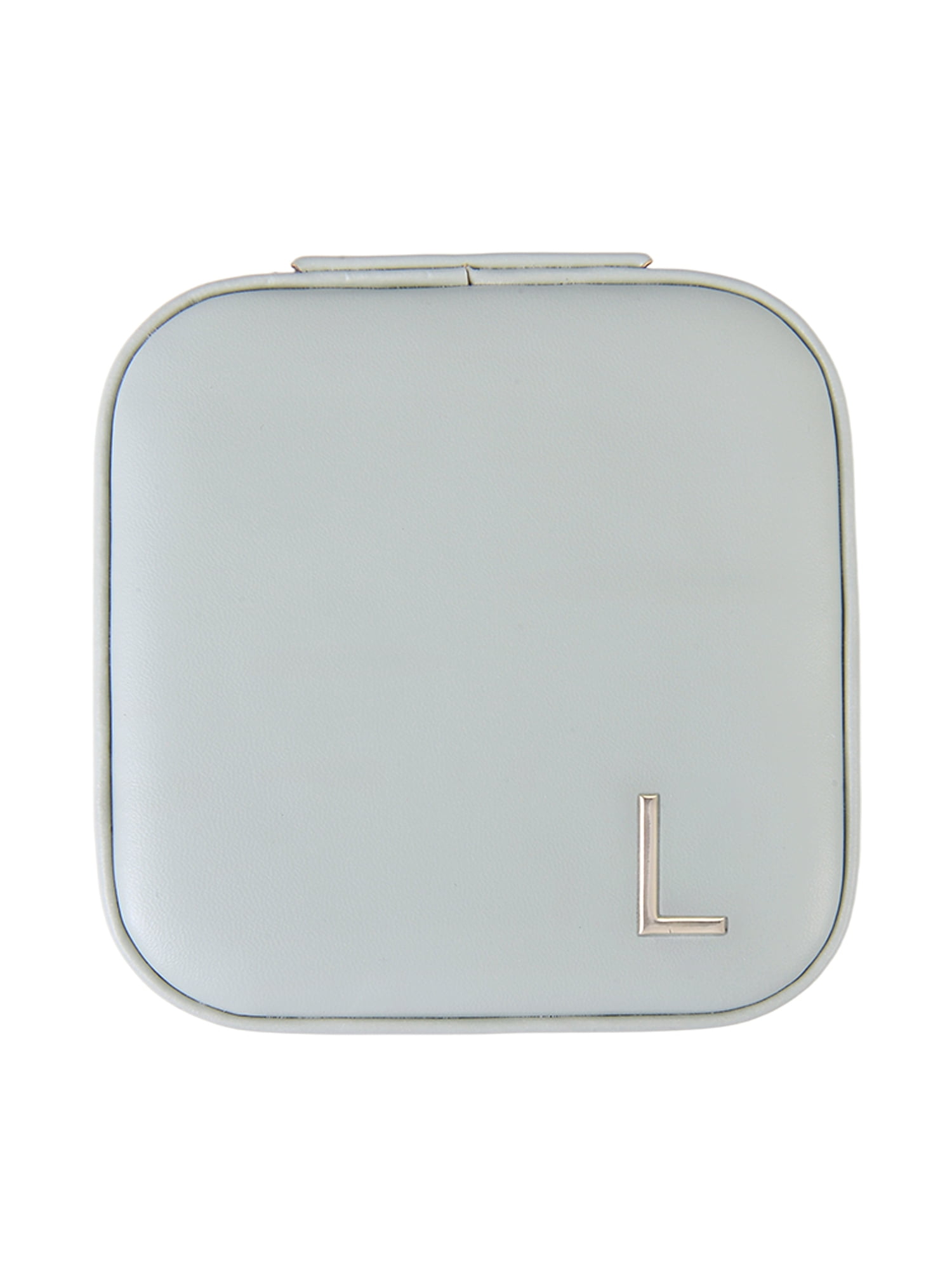 Time and Tru Square Sage Initial "L" Jewelry Organizer