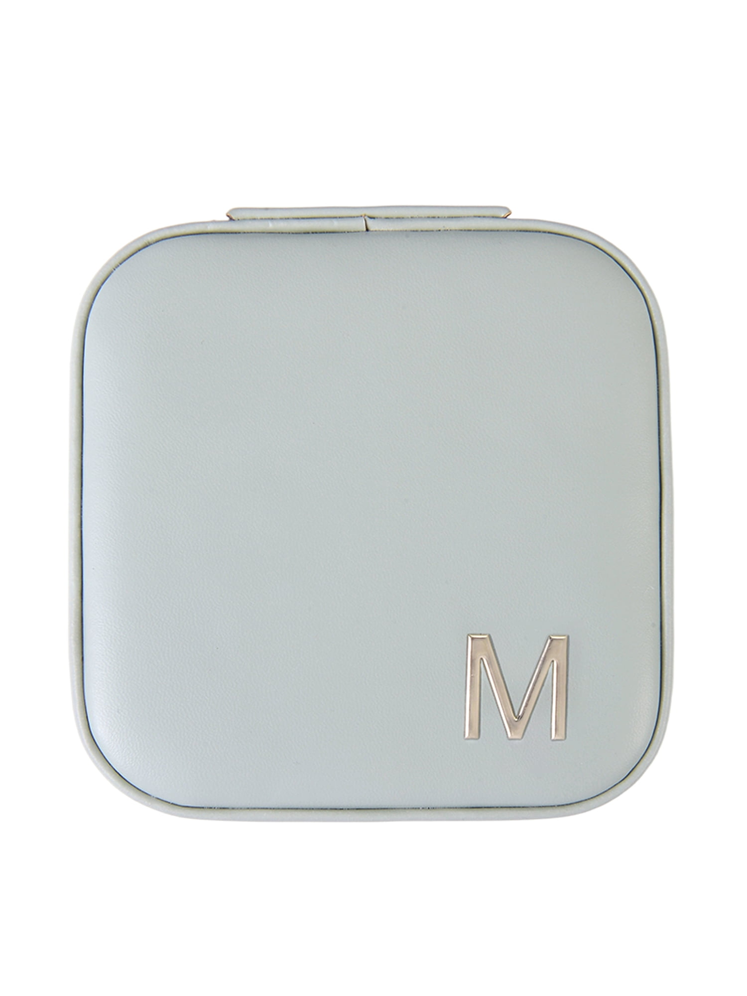 Time and Tru Square Sage Initial "M" Jewelry Organizer