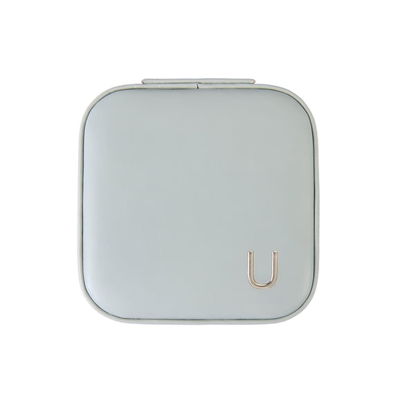 Time and Tru Square Sage Initial "U" Jewelry Organizer