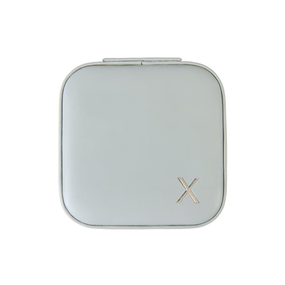 Time and Tru Square Sage Initial "X" Jewelry Organizer