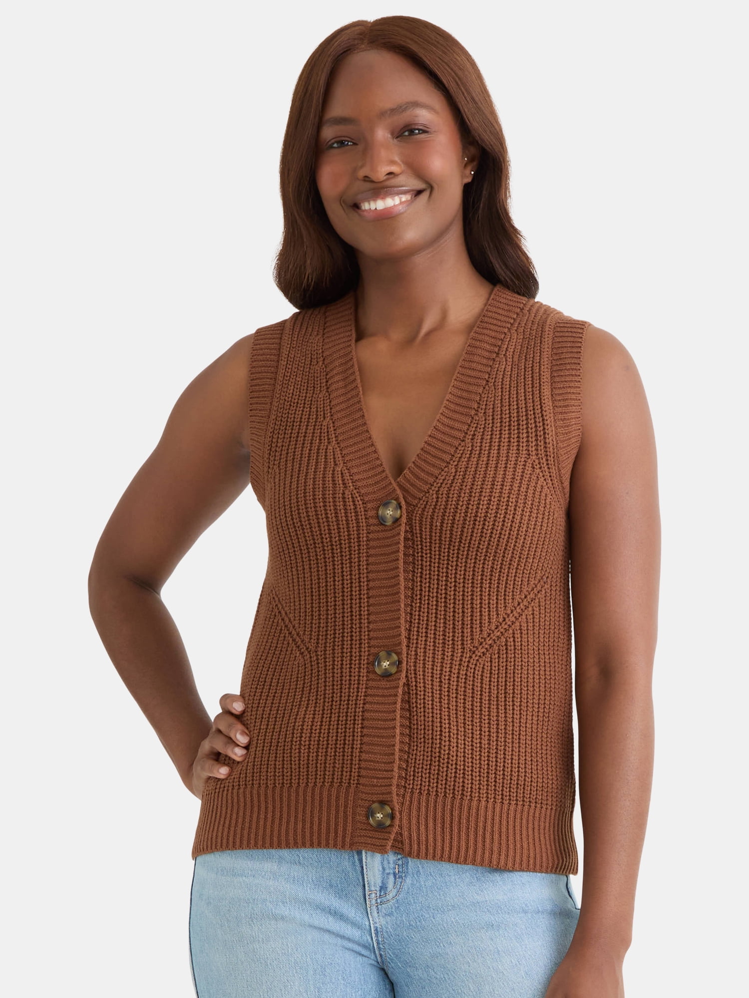 トップス mediam Scale Like knit vest Scale Like knit vest – Mediam