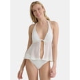 thumbnail image 1 of Time and Tru Women's and Women's Plus Tankini Top, Sizes XS-3X, 1 of 5