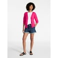 thumbnail image 1 of Time and Tru Women's V-Neck Cardigan Sweater, Lightweight, Sizes XS-XXXL, 1 of 6