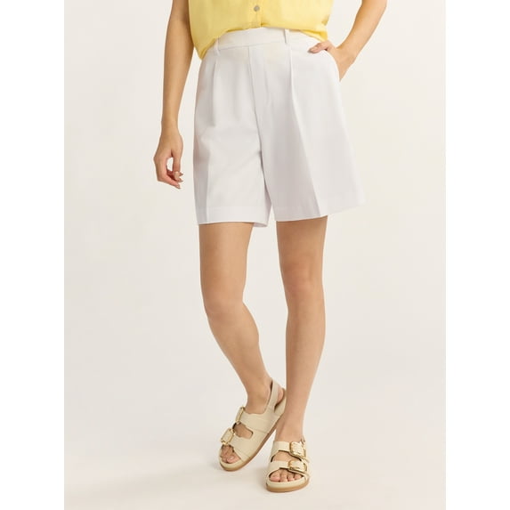 Time and Tru Women's A-Line Bermuda Shorts