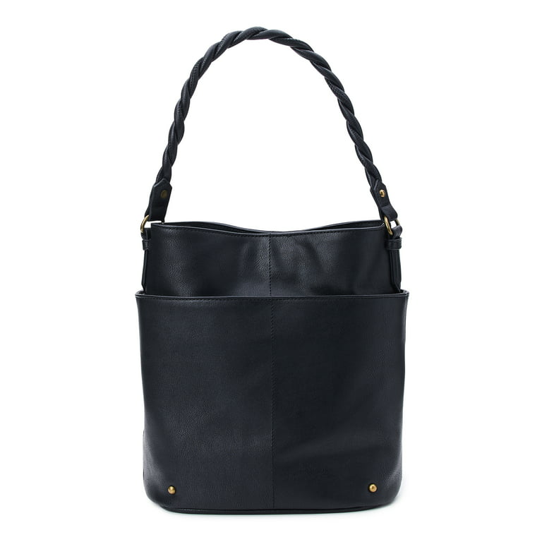 Black Bucket Bags for Women