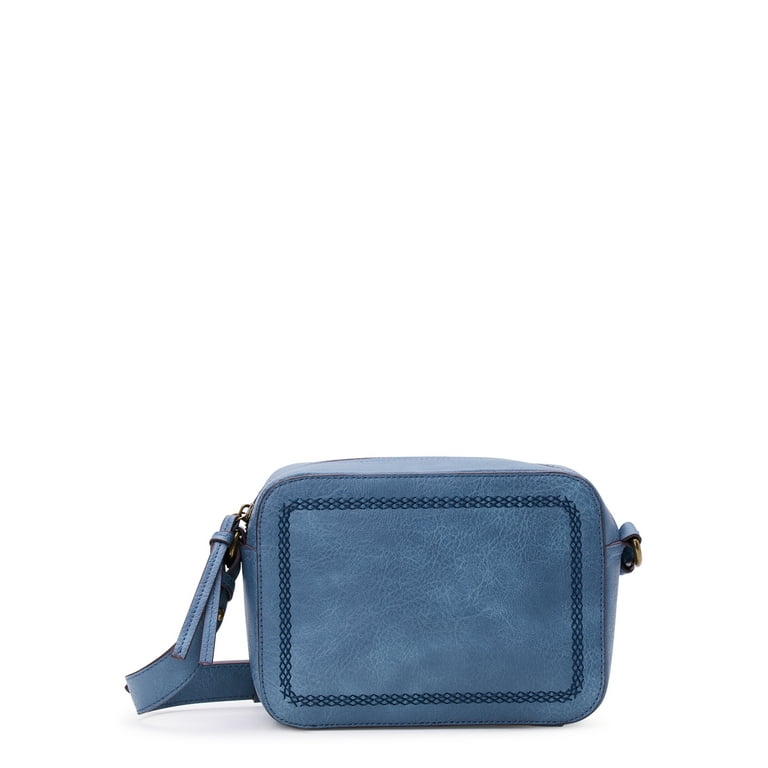 Blue suede clearance cross body bag