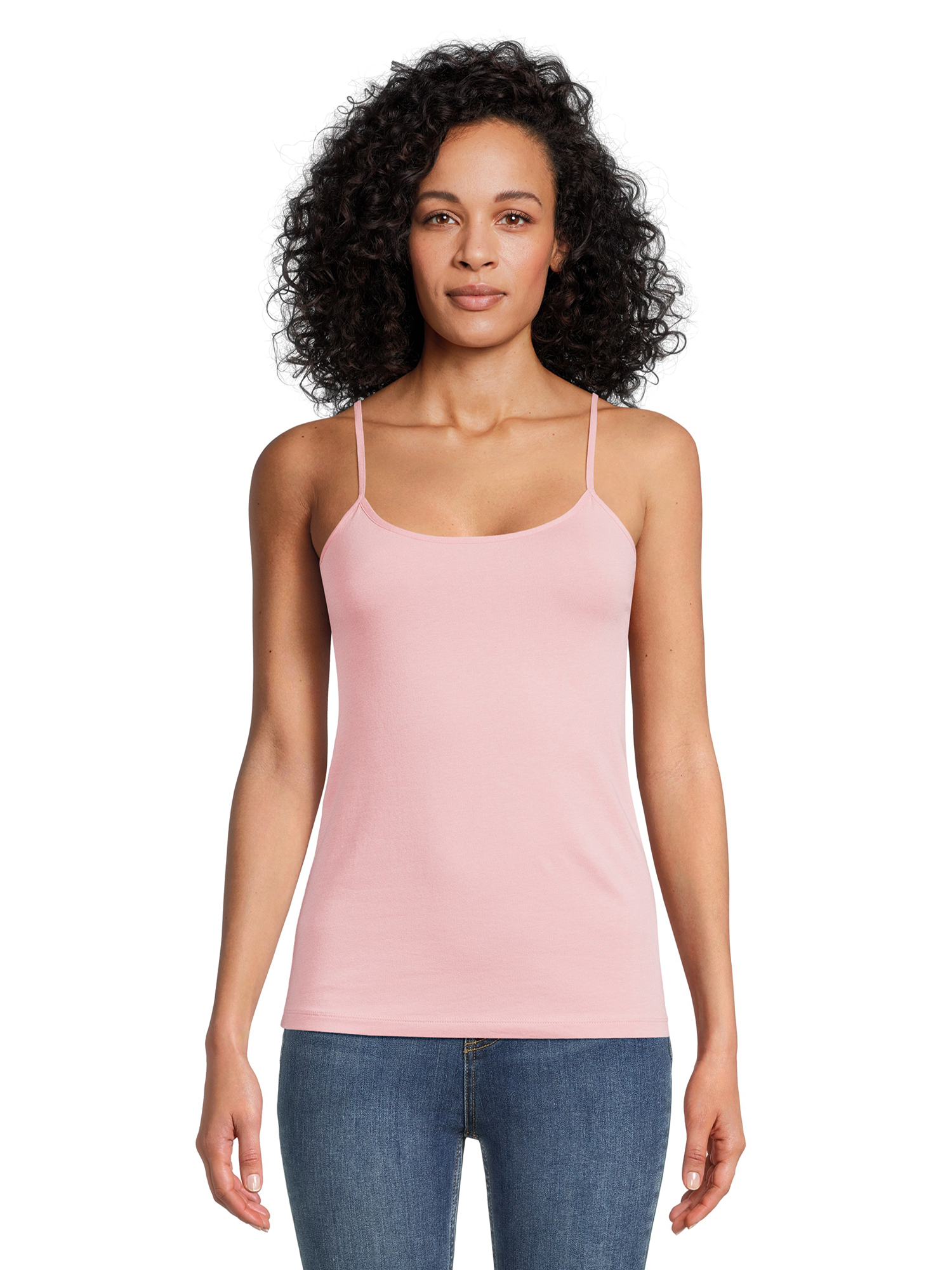 Time and Tru Women's Adjustable Strap Cami, Sizes XS-3XL - Walmart.com