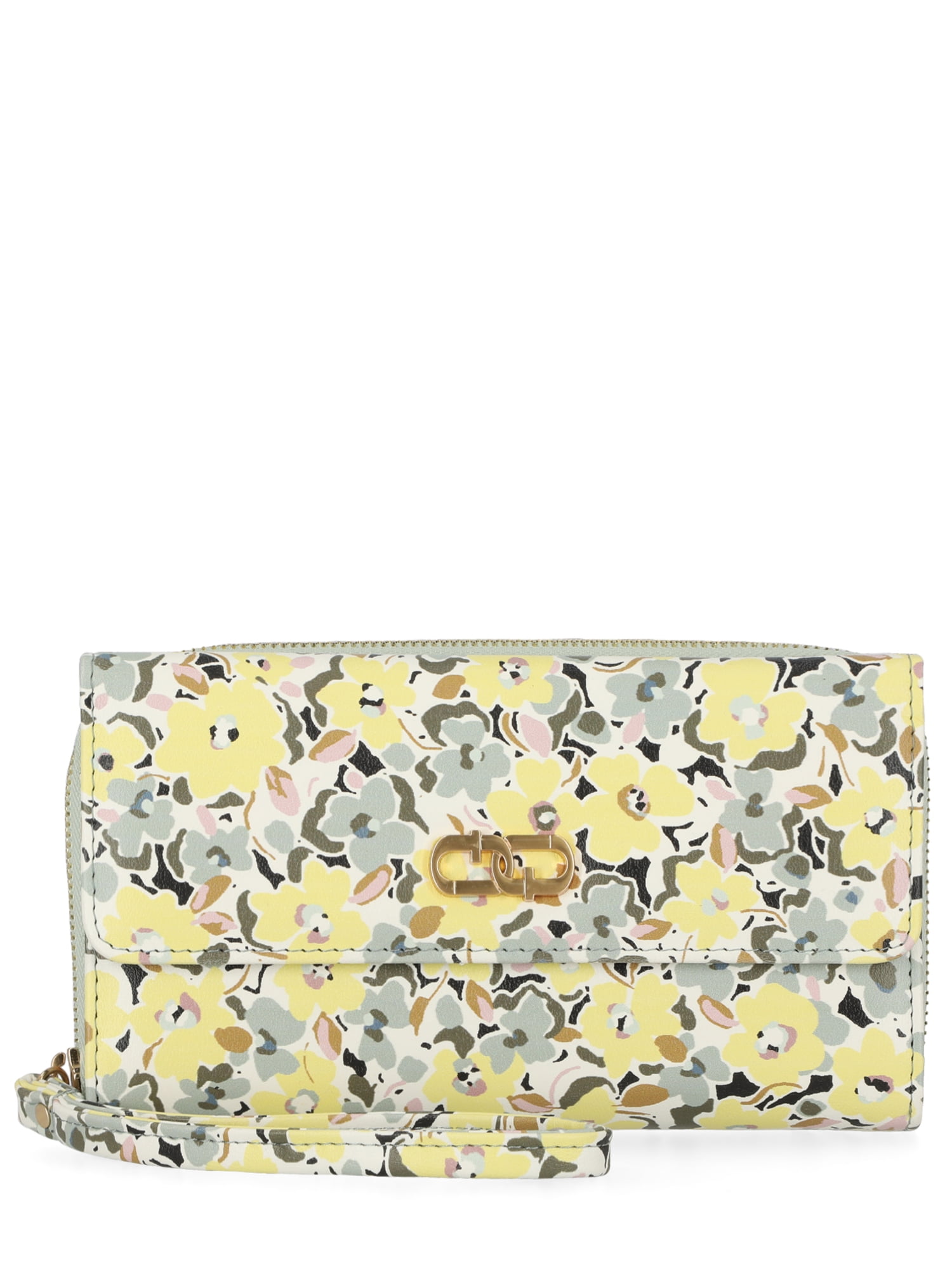Time and Tru Women's Ainsley Bulk Clutch, Floral Print