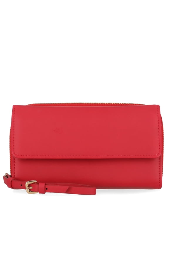 Women's Ainsley Bulk Clutch, Solid Red