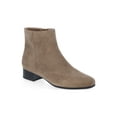 thumbnail image 1 of Time and Tru Women's Faux Suede Ankle Boots, Wide Width Available, 1 of 5