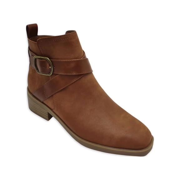 Time and Tru Women's Ankle Buckle Boots