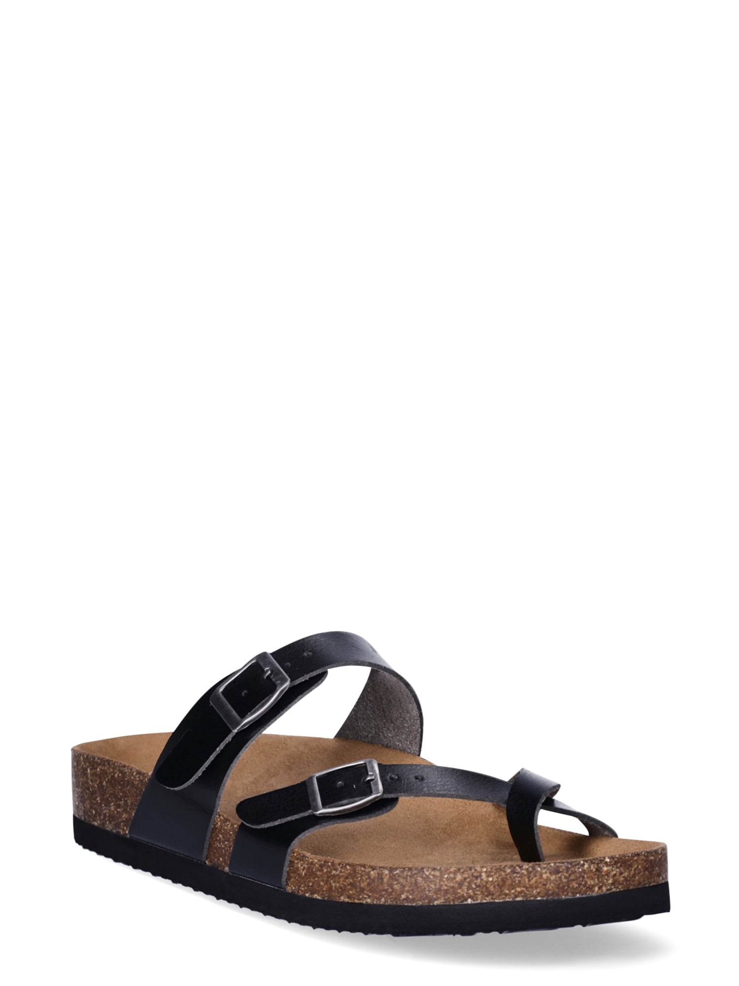 Wide width footbed sandals clearance