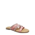thumbnail image 1 of Time and Tru Women's Asymmetric Strappy Sandals, 1 of 7