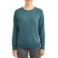 thumbnail image 1 of Time and Tru Women's Athleisure Women's Fleece Sweatshirt, 1 of 4